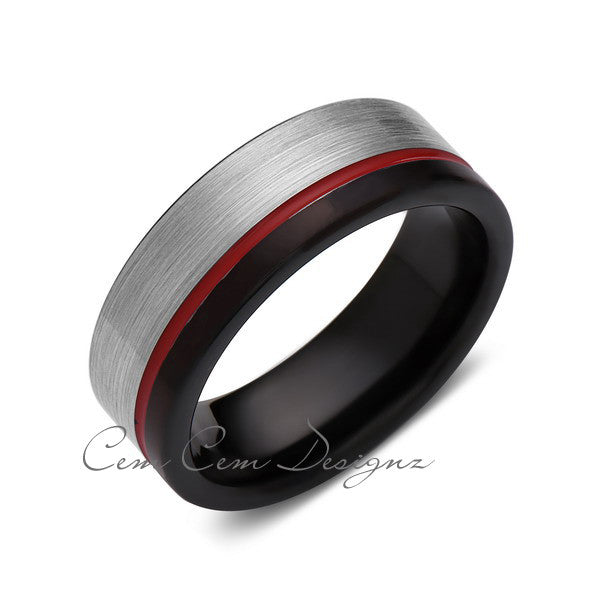 Luxury Bands LA Exclusive Tungsten Carbide Wedding Bands and Color Collection
